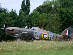 DSC7551  [c]JOHN HUTCHISON : Hawker Hurricane, Hurricane XII (G-HURI), Old Buckenham 2021