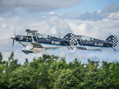 DSC4579 : G-DIII 1989 Pitts S-2B Special, G-ZIII 1988 Pitts S-2B Special, Old Buckenham 2017, Wildcat Aerobatics